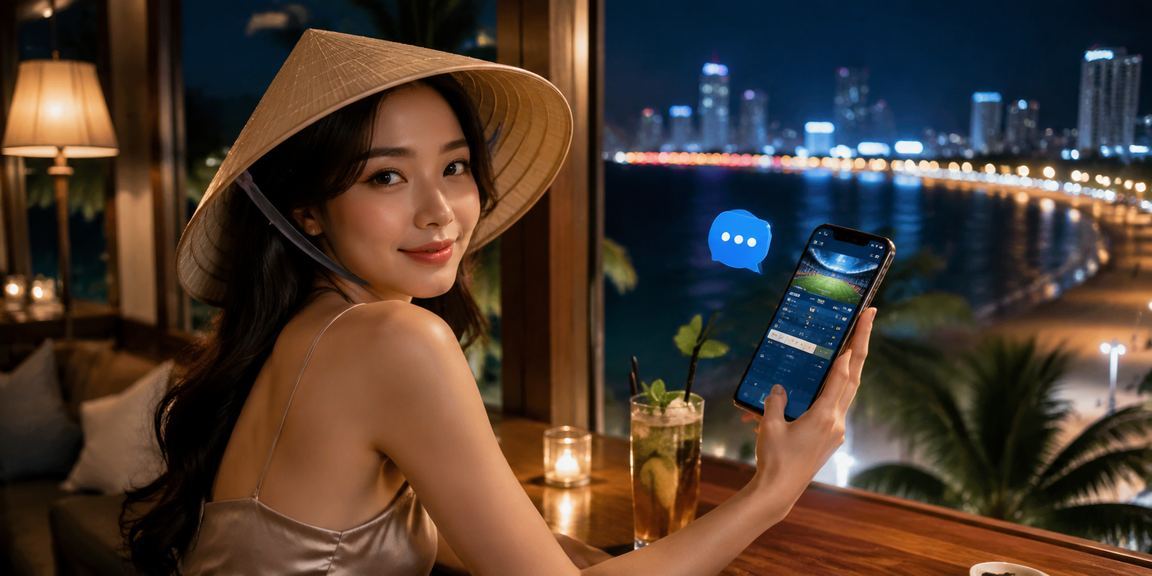 Khung cảnh Nha Trang đặc trưng Việt Nam gắn với trải nghiệm VIP và tiền thưởng trực tuyến